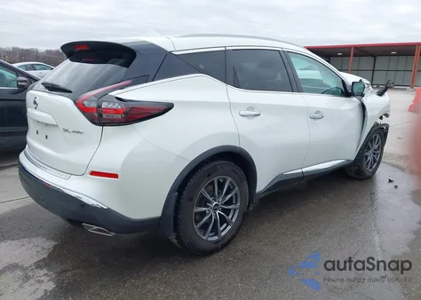 2020 Nissan Murano Sl Intelligent Awd z USA, uszkodzony, nr VIN 5N1AZ2CS8LN152260